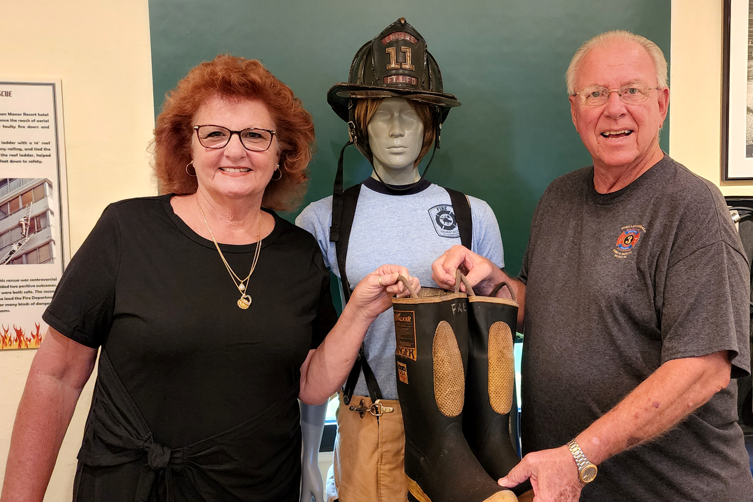 Community gear donation – Fort Lauderdale Fire and Safety Museum