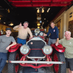 1922 American LaFrance fire truck Engine 1 restoration at Fort Lauderdale Fire and Safety Museum